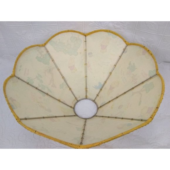 VTG Winnie The Pooh 18" (Across) Ceiling/ lamp shade walt disney prod. READ - Picture 2 of 12